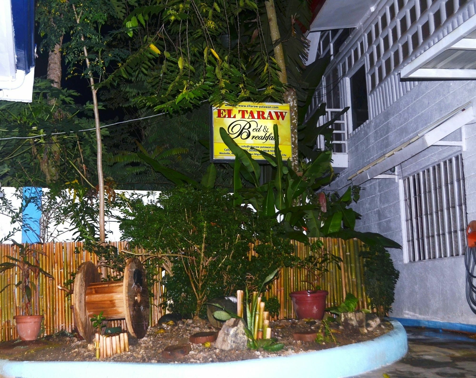 El Taraw Bed & Breakfast Puerto Princesa ภายนอก รูปภาพ