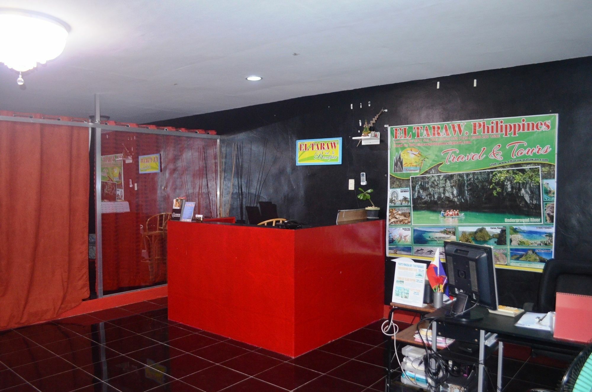 El Taraw Bed & Breakfast Puerto Princesa ภายนอก รูปภาพ